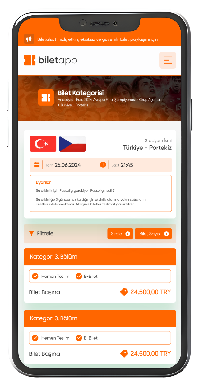 Biletapp - Uyguna bilet Al